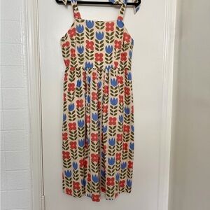 Princess Highway Women’s Dress with Red and Blue Floral Design